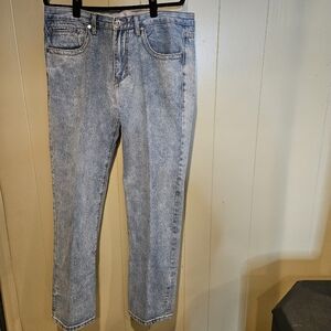 Paulo Solari Jeans, Mens, Size 36x32, Medium-Wash, Relaxed-Fit